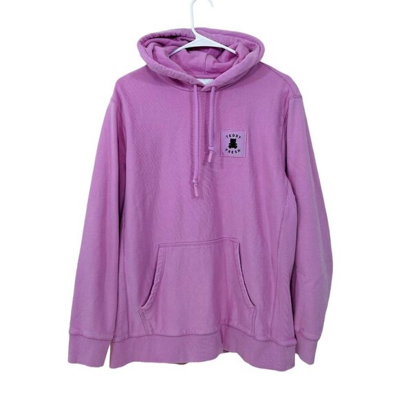 Teddy Fresh  Women's Large Hoodie Pink‎ Sweatshirt Thick Cotton Logo - Picture 1 of 6
